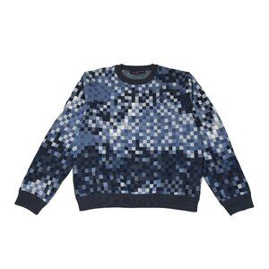 Louis Vuitton Vers Damoflage Jacquard Pullover
